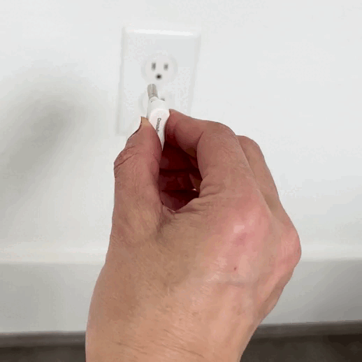 Plug it into the grounding socket of your electrical outlet